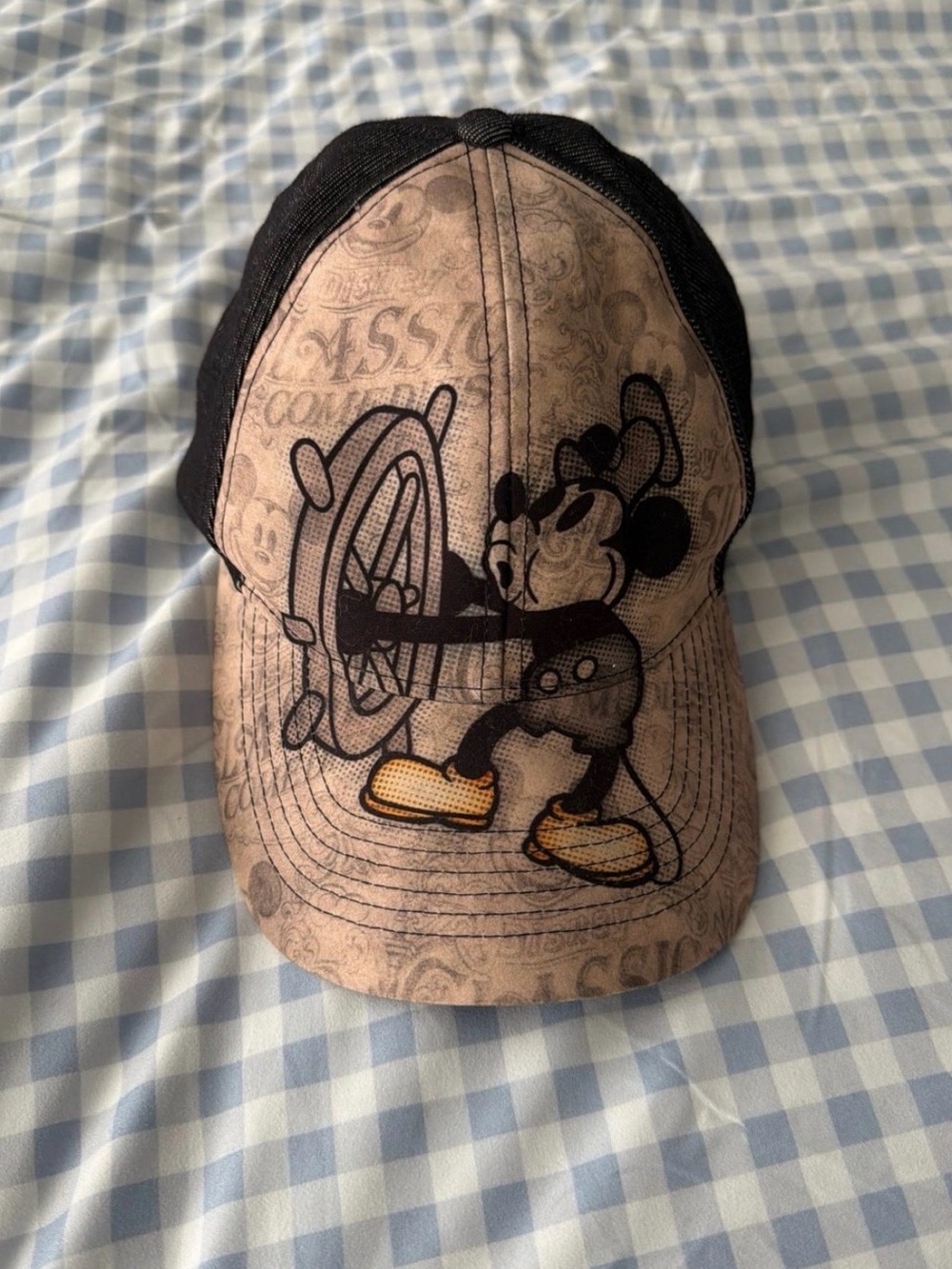 DisneyParks Disneyland Mickey Mouse Steamboat Baseball cap. NWOT